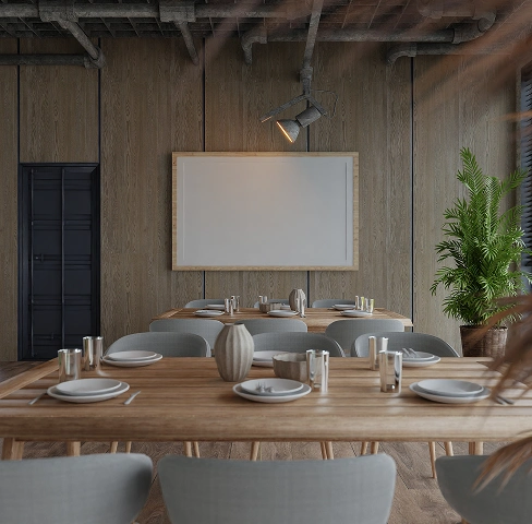beautiful restaurant photo inside